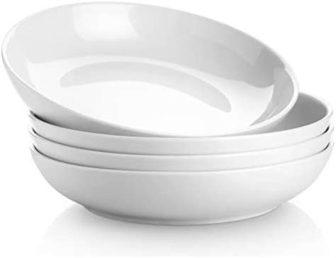 Amazon Deecoo Pack Porcelain Pasta Bowls Ceramic Large