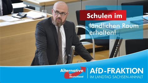 Dr Hans Thomas Tillschneider Schulen im ländlichen Raum erhalten