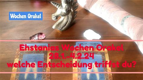 Ehstania S Wochen Orakel Welche Entscheidung Triffst Du