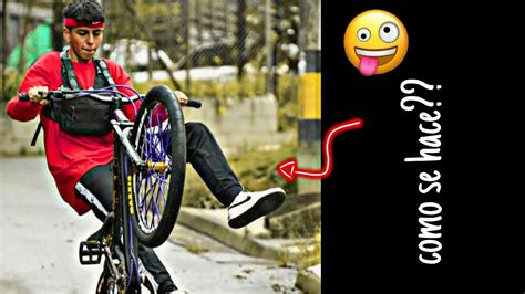 Aprende a hacer tú primer combo 4 simples pasos STUNT BIKE YouTube