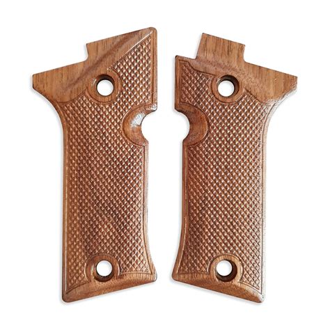 Classic V2 Walnut Beretta 80x Cheetah Grips