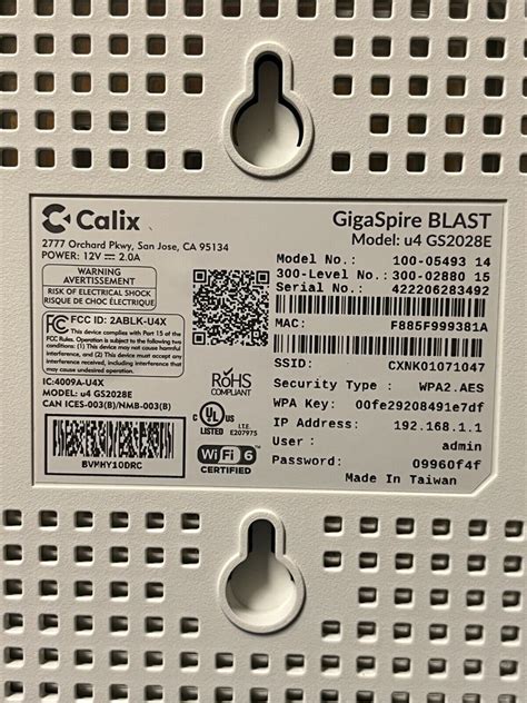 Used Not Tested Calix Gigaspire Blast U Gs E Read