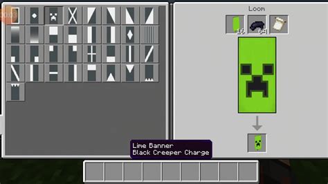 How To Make A Creeper Banner In Minecraft YouTube