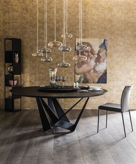 Mesa De Comedor Skorpio Round De Cattelan Italia Ociohogar