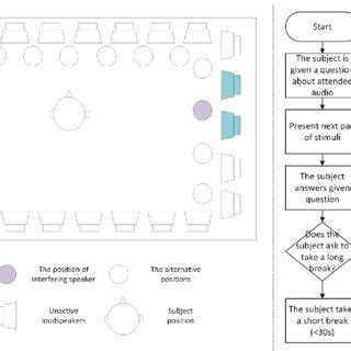 A Schematic Diagram Of EEG Recording Experiments Left The