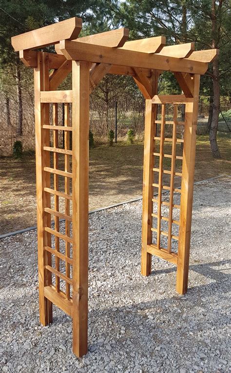 Pergola drewniana kratka do róż przejście Tłuszcz OLX pl