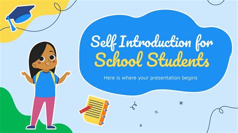 Self Introduction for School Students | Google Slides & PPT