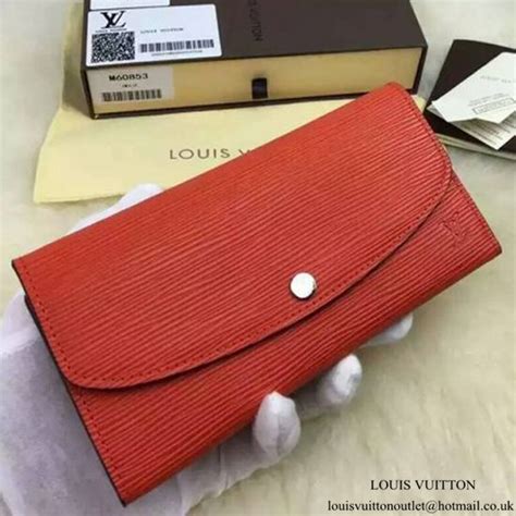 Louis Vuitton Blue Epi Leather Emilie Wallet IUCN Water