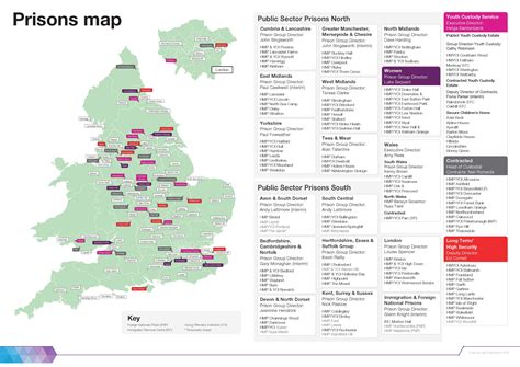 Prisons In England Map - Emylee Philomena