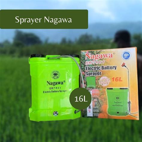 Jual Tangki Semprot Elektrik Sprayer Nagawa 16 Liter Shopee Indonesia