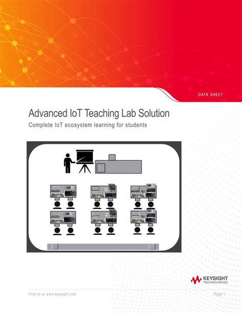 PDF Advanced IoT Teaching Lab Solution Keysight 1 Essential