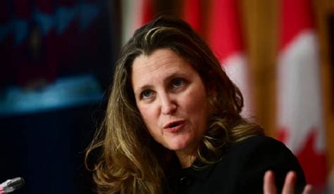 Freeland Says New Indigenous Loan Guarantee Program A Really Big Deal