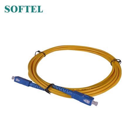 Ftth Fiber Optic Patchcord Sc Apc To Sc Upc Sm Fiber Patch Cord China