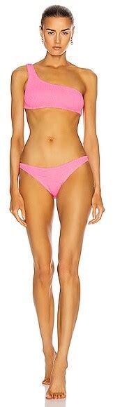 Hunza G Nancy Bikini Set In Pink ShopStyle Two Piece Swimsuits