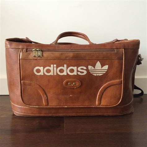 Adidas Vintage Bag Doctors Duffle Mens Leather Bag Vintage Adidas Bags