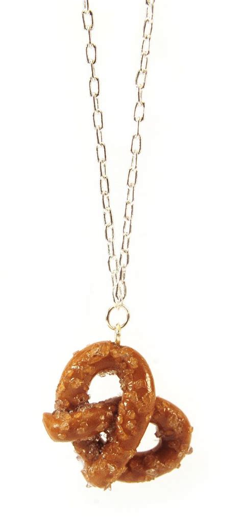 Salty Pretzel Necklace