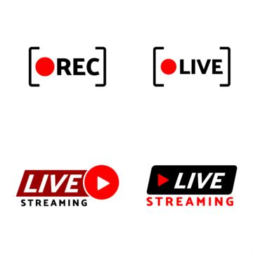 Livestreaming Icon PNG Images, Vectors Free Download - Pngtree