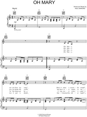 "Oh Mary" Sheet Music - 1 Arrangement Available Instantly - Musicnotes