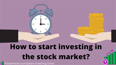 How to start investing in the stock market?