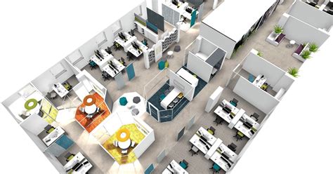 Modular office layout - 67 photo