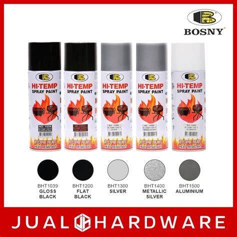 Bosny Hi Temperature Resistant Spray Paint Ml