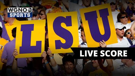 LIVE SCORE: LSU vs. Florida State | WGNO.COM