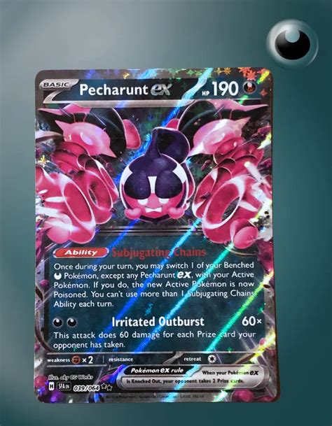 Pecharunt Ex 039 064 Shrouded Fable TCG Coleccionistas