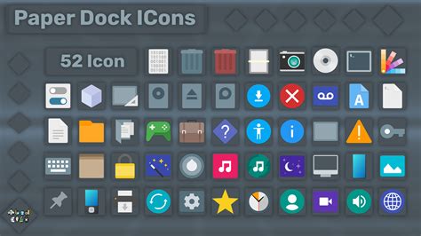 Paper Dock Icons By Abod1960 On Deviantart