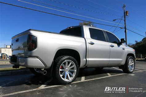 Toyota Tundra With 22in Black Rhino Traverse Wheels And Nitto Terra