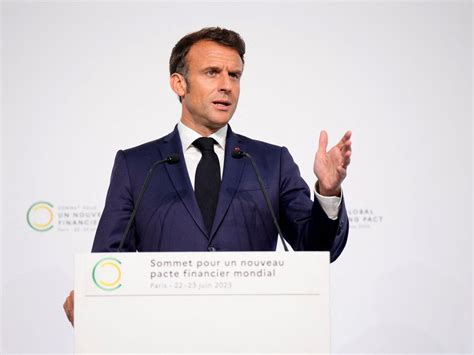 La Russie Puissance De D Stabilisation En Afrique Selon Macron