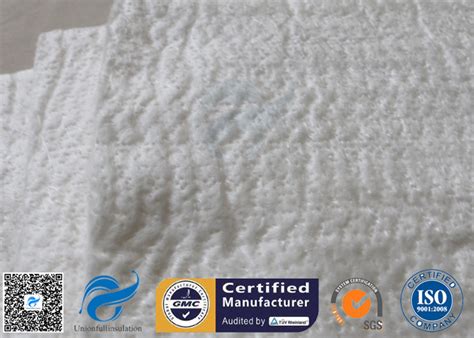 Mm White Fiberglass Needle Mat High Silica Heat Insulation Blanket