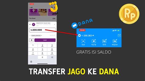 Cara Transfer Saldo Dari Bank Jago Ke Dana ISI SALDO DANA YouTube