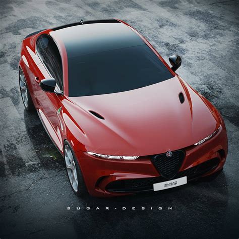 2026 Alfa Romeo Giulia Looks Amazing Rendered As A Coupe Carscoops