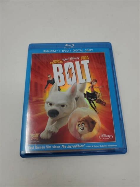 Bolt Blu Ray Disc Dvd Digital Copy 2009 Ebay