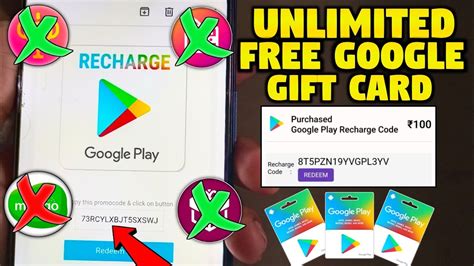 Unlimited Free Google Play Redeem Code Free Redeem Code How To Get