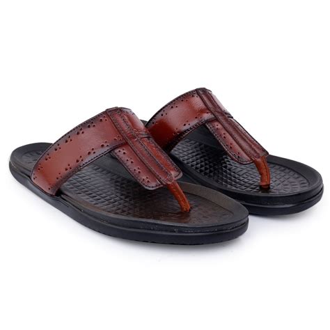 Tpr Casual Wear Mens Leather Slipper Size To Rs Pair Id