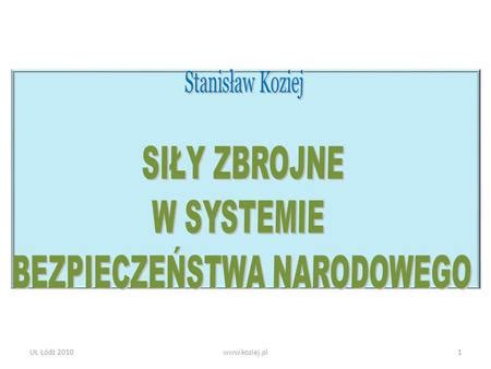 Si Y Zbrojne Rzeczypospolitej Polskiej Ppt Video Online Pobierz