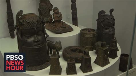 Museum Works To Repatriate Artifacts Looted From West Africa Youtube