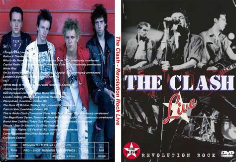 クラッシュ Revolution Rock Live The Clash Dvd Souflesh 音楽工房