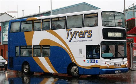 Tyrers Coaches Adlington LJ03MUB At Blackpool Pleasure Be Flickr