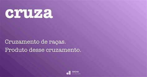 Cruza Dicio Dicionário Online de Português