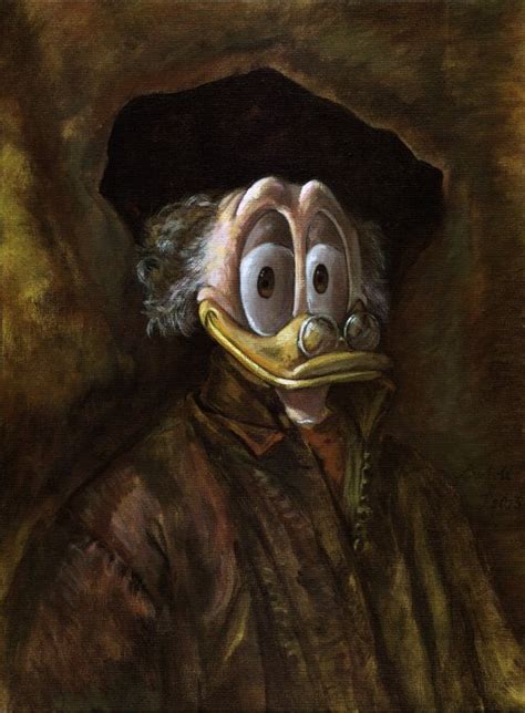 Inspired By Rembrandt Van Rijn Self Portrait Of Scrooge Catawiki