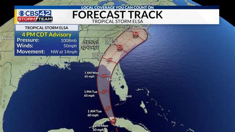 Tropical Storm Elsa Makes Landfall In Cuba Affecting Most Of Western