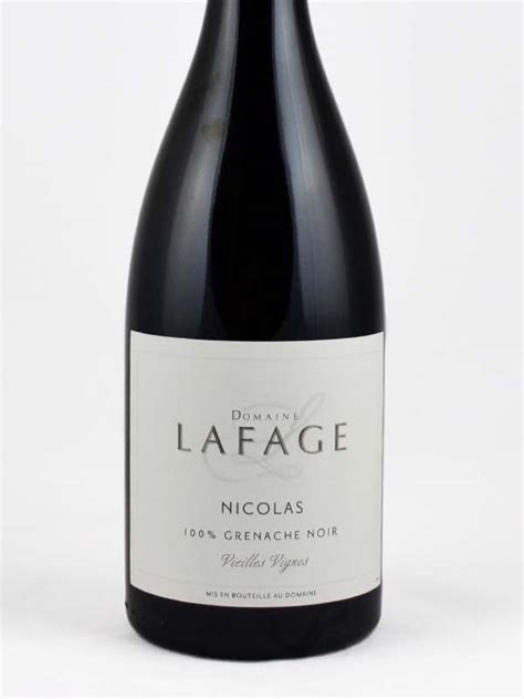 Nicolas Rouge Domaine Lafage La Tonnelle