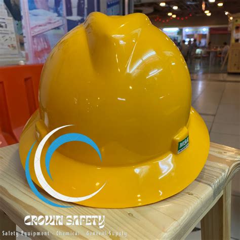 Helm Safety Msa Full Brim Fastrack Warna Hijau Helm Safety Proyek