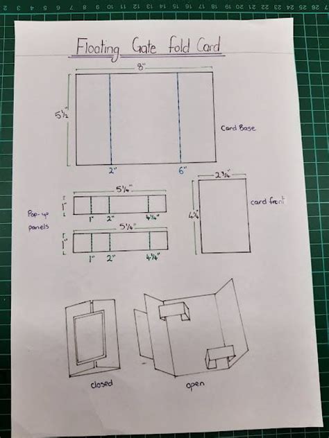 Stampin It Up With Belinda Floating Gate Fold Card Gatefold Cards