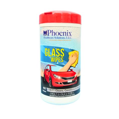 Glass Wipes | remove Dirt, Fingerprints and Other Impurities | PHS