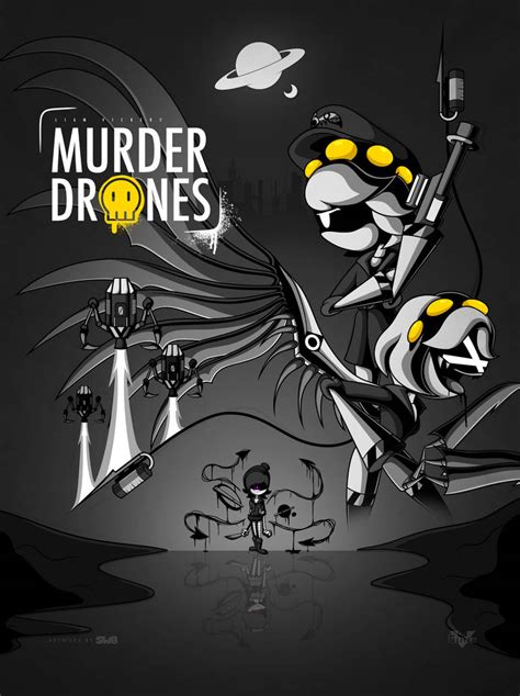 Liam Vickers Inspired Murder Drones Poster By Bunobunart On Deviantart