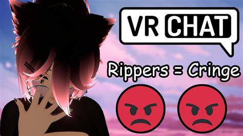 Vrchat Rippers Are Dumb Youtube