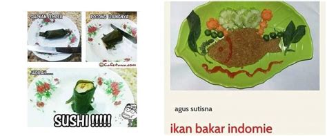 10 Potret Lucu Bikin Makanan Ini Endingnya Malah Absurd Abis